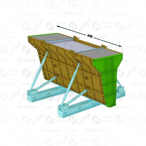 قالب نیوجرسی بتنی به طول 4 متر