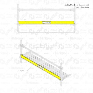 پاخورد داربست زودبست 2 متری